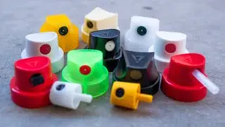 Quickly going over how these 12 caps spray.