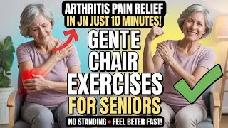10-Minute Chair Exercises for Arthritis Pain Relief Seniors (Gentle, Low-Impact Routine)