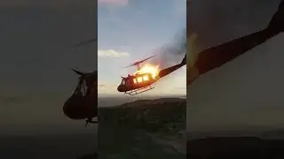 Bell UH-1 Huey - Shot down in the Jungle | DCS World
