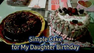 Halo Cake Simplis Ba Selebra Oan Feto Nia Tinan|Home Made Cake #videos  #cake #birthday @verromdj