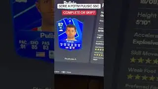 SERIE A POTM CHRISTIAN PULISIC SBC IN FC26 #Fc26 #eafc26