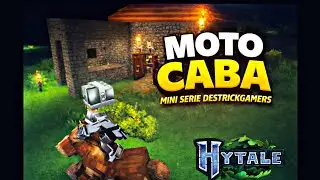 MINI SERIE DE HYTALE DIA 3  MOTO CABA @Hytale #hytale #gameplay #series #history #feed #parati 