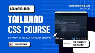 Casharkii 4aad - Tailwind css baro nashqadaynta websiteska full course af-somali