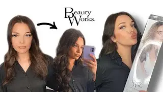 BEAUTYWORKS HAIR EXTENSIONS HOW I APPLY & STYLE THEM!