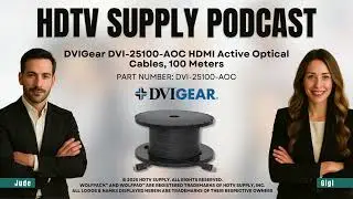 DVIGear DVI-25100-AOC HDMI Active Optical Cables, 100 meters