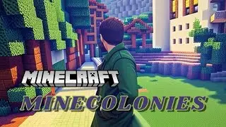 LE&Ntilde;OS Y PIEDROS 🪓⛏ +INFO SERIE - MINECOLONIES #7