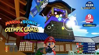 Mario & Sonic At The Olympic Games Tokyo 2020 Dream Shooting Gameplay Mario DK Bowser Waluigi