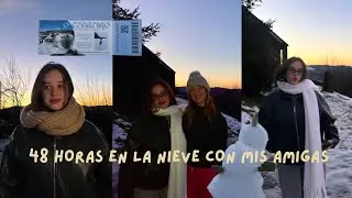 ¡¡Nos vamos a la nieve dos días y hacemos un muñeco más grande que nosotras!!