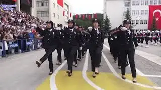 Eğitimini tamamlayan 276 kadın polis adayı mezun oldu