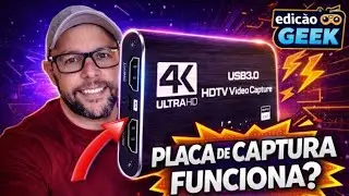 Placa de Captura HDMI USB Funciona? Teste Real com PS3, PS4 e PS5 | Vale a Pena?