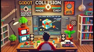 Add Collision to Your Game: Player & Enemy Setup | No-Code AI Course (10) #godot