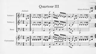 J. Schobert - Quatuor III - in G minor