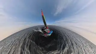 Windsurf in lightwind