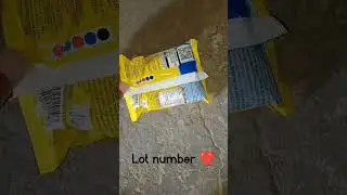 How to find lot number in Maggi packet 💫
