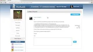 BizBuddi | Status Reporting Tutorial | Business Incubator Software