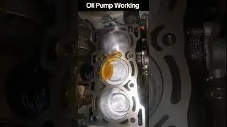 Oil Pump Pressure Testing #oilpump #engineoil #workshop #piston #engine #shortsfeed #mechaniclife
