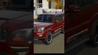 Scorpio vs Mahindra XUV 700 touching challenge 😈😈car games play #gameplay #gaming #shorts 😈😈😈