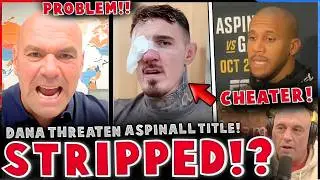 Dana White STRIPS Aspinall&rsquo;s Title ?? Henry Cejudo Reacts & UFC Chaos Explained?? | MMA News