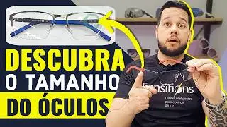 Como Descobrir o Tamanho do Óculos na Própria Armação