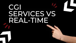 Differences between our CGI services and real-time services