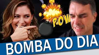 FL&Aacute;VIO BOLSONARO CHORA E PEDE PERD&Atilde;O A MICHELLE AP&Oacute;S VISITAR O PAI&nbsp;TRANCADO&nbsp;NA&nbsp;PF