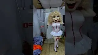 Life-size puppets from Art-Esh workshop
