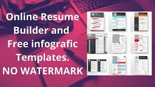 Perfect Online Resume Builder with free templates and NO WATERMARK | No login details are required.