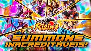 AS SUMMONS DE ANO NOVO FORAM INACREDITÁVEIS (Dragon Ball Legends)