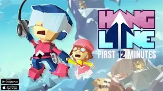 Hang Line: Mountain Climber - ​Gameplay First 10 Minutes | (iOS, Android) First Look