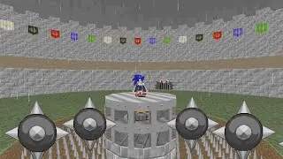 SRB2 2.1 Levels - Castle Eggman 3 Speedrun as Adventure Sonic (0:33.28)