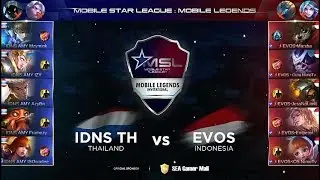 EVOS VS IDNS TH #MATCH1 | MOBILE STAR LEAGUE