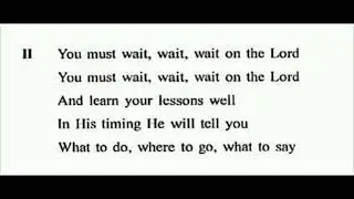 TPM International Youth Camp 2025 - English Song - Just Wait with lyrics