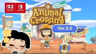 The 3.0 Update is here! | Kapp'ns Hotel, Resetti & more | First Look | ACNH