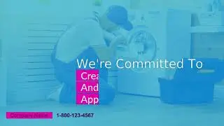 Appliance Repair Video promo