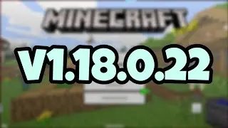 NEW MINECRAFT PE 1.18.0.22 BETA!!! Minecraft Bedrock Edition Update