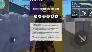 Free Fire Redeem Site Crash.FF Redeem Code Crash.Redeem Code Site Crash Problem Free Fire