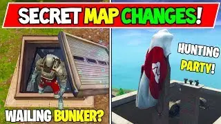 *NEW* FORTNITE SECRET MAP CHANGES! 