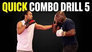 Ted Cofie Boxing: Drill 5 Jab,Cross, Left Hook, Slip Left, Left Hook, Right Cross, Roll, Right Cross