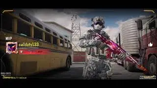 The 1st build with the owc laser tactical on the ak117 lava remix Call of duty mobile 