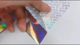 Holographic Tamper Proof Seal VOID Sticker Security Warranty VOID Label sticker holographic