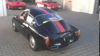 Abarth Zagato 750 Double Bubble test drive and start up