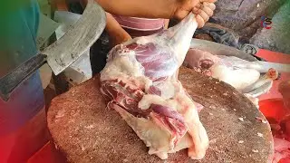 Amazing Full Goat Cutting Skills | world Best Butcher Waqas Qureshi @cuttingstore