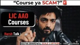 Harsh Talk - LIC AAO 2026 Insurance & Financial Awareness