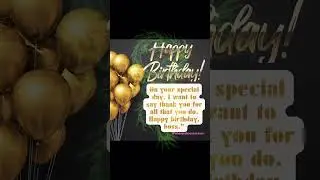#boss #happybirthday #bestwishes #powerfull #birthday #wishes for #boss #leader #seniors #goat