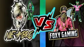 FOXY GAMING VS NIE AMBRO || NIE AMBRO VS FOXY GAMING || 1 VS 1