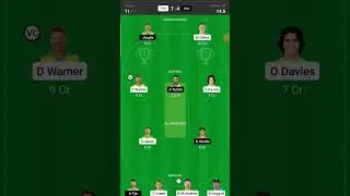 big bash league   #fantasy #cricket #dream11 #prediction #shorts
