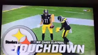 Steelers&rsquo; Chase Claypool&rsquo;s 4th touchdown of the day vs Philadelphia Eagles