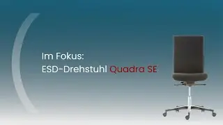 ESD-Drehstuhl Quadra SE - Sitztechnik