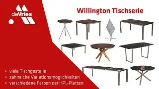 dekoVries Willington Tischserie