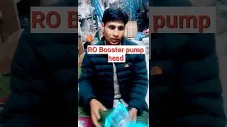 #RO Booster pump head #viral video